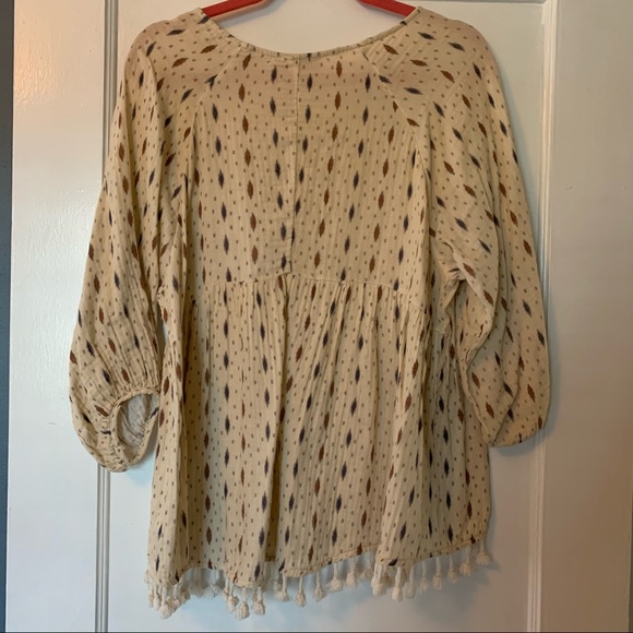 Anthropologie Tassled Top - Picture 5 of 6